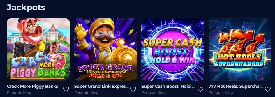 IvyBet Casino Jackpots